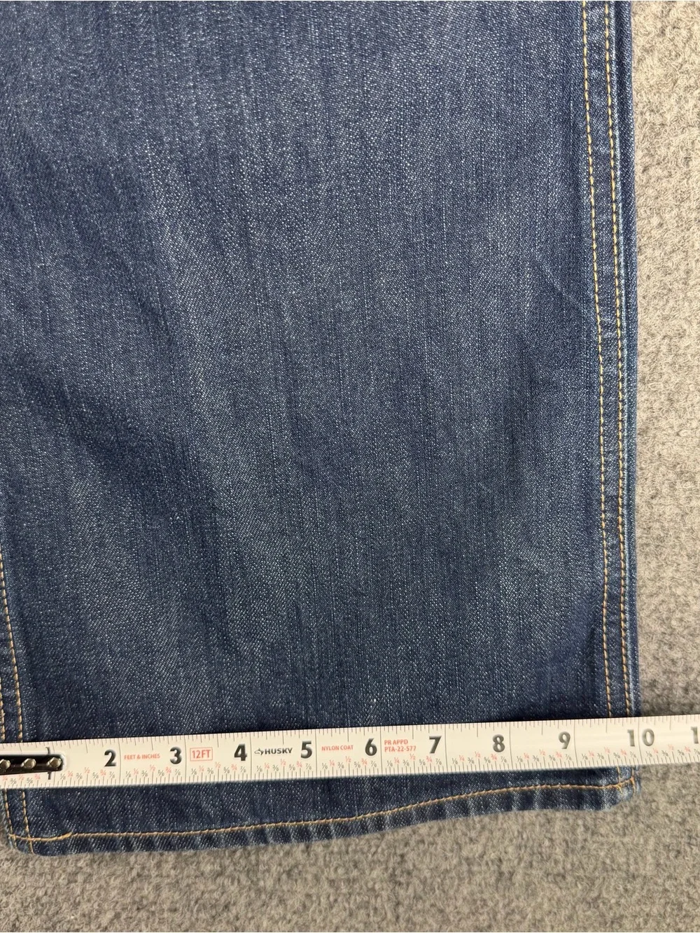 Polo Ralph Lauren Bootcut Jeans Mens 36x32 Dark Wash Blue Preppy Western Classic